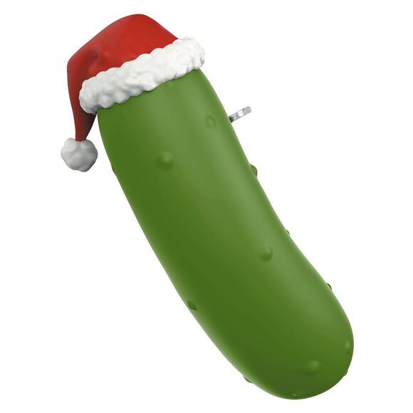 New! Rick & Morty Pickle Rick Hallmark Keepsake Christmas Ornament Merry Rickmas - Picture 4 of 5